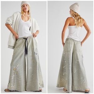 We The Free Clover Wide-Leg Pants M
